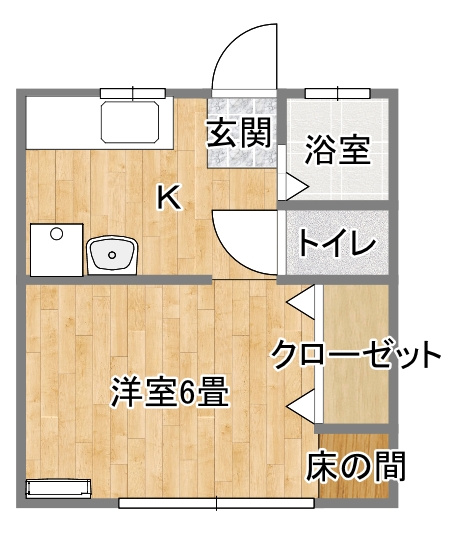 いわきL&Gマンションの間取り
