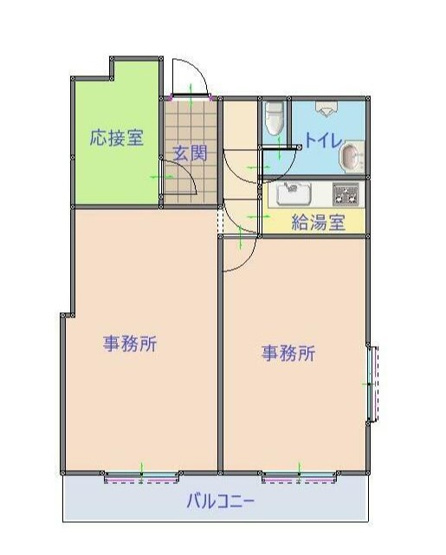 【間取り】 | 第2潮ビル