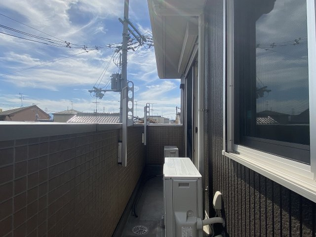 ブランシェメゾンのバルコニー