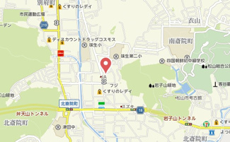 【地図】 | ワンカラー北斎院