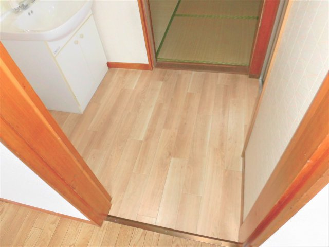 墨俣町K様戸建貸家の洗面所