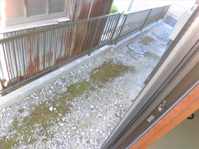 墨俣町K様戸建貸家の庭