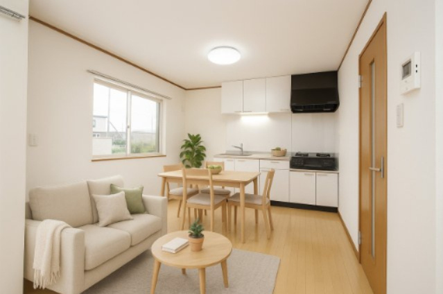 クレールコートの居間・リビング