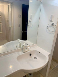 【洗面所】 | クレール　シャンブル