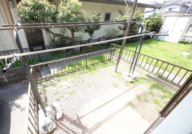 山口借家の庭