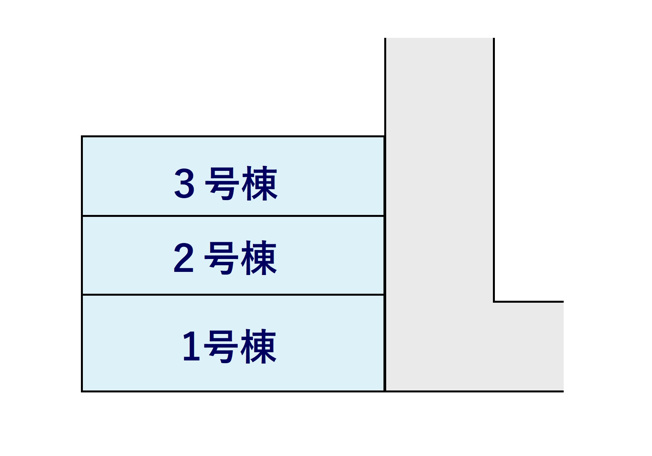 【区画図】 | 現地内覧会開催！東中延の新築戸建　２号棟 | 駅徒歩１分が魅力の３LDK+P！LDKは広々19帖、LDKフロアにも手洗いを設置！パントリーもございます。6帖以上の居室がふた部屋、トイレも2ヶ所配備。延床面積102.65㎡！