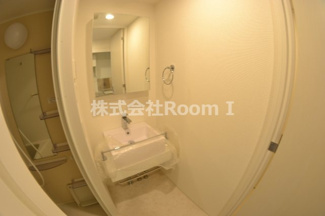 【洗面所】 | SERENiTE谷四（セレニテ谷四） | スペースが確保できる洗面所です