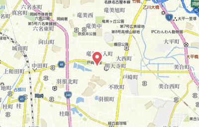 【地図】 | エスポアクレメント光ヶ丘壱番館