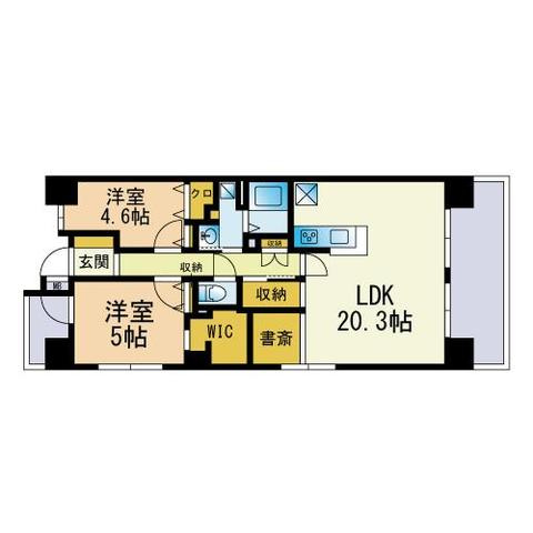 【間取り】 | アビターレ駅南 | 間取