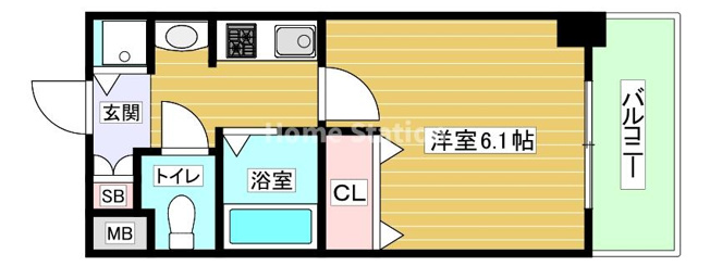 【間取り】 | プレサンスセンターコア大阪