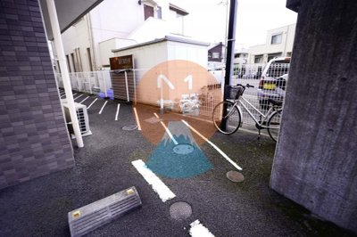 【その他共用部分】 | シャローム | 駐輪場です