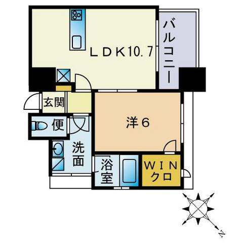 【間取り】 | フォルツァ　リンクス　博多 | 間取