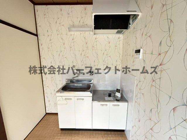 交野市郡津４丁目のアパートのキッチン|キッチンです