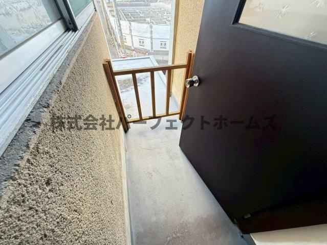 交野市郡津４丁目のアパートの玄関|きれいな玄関です