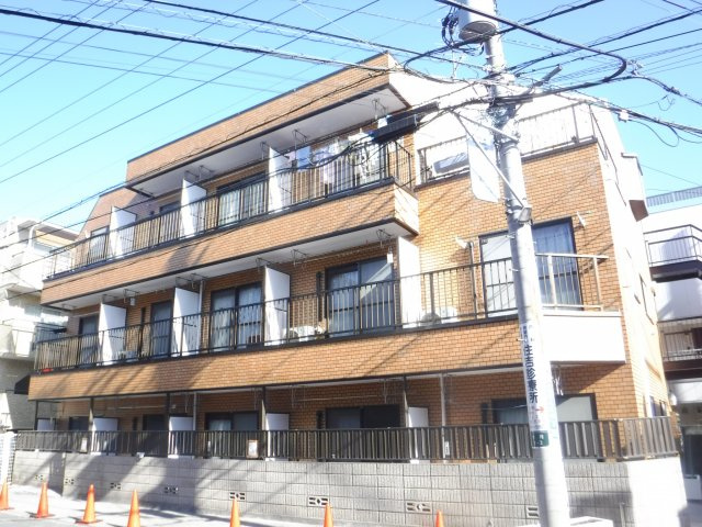 サンブレスの外観|バルコニー前面抜けており日当たりの良いお部屋です♪