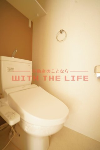 Cherim(シェリム）花畑Ⅰ【キャッシュバック対象物件】のトイレ|シンプルで使いやすいトイレです