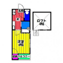 【間取り】 | セジュールＨＩＲＯの間取り