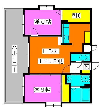 【間取り】 | サンシティ博多