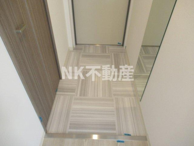 【玄関】 | BO BEDRE MIKURIYA(ボーベダーミクリヤ）（八戸ノ里賃貸） | シンプルで使いやすい玄関です