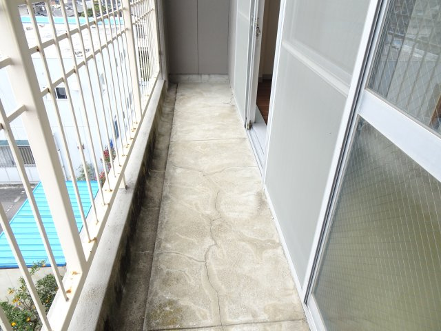 レジデントリバティーのバルコニー