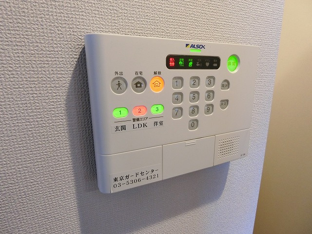 ゼファーコートⅡのセキュリティ|※別部屋のイメージ写真です。