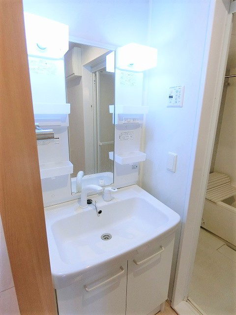 ファヴォーレⅢの独立洗面台