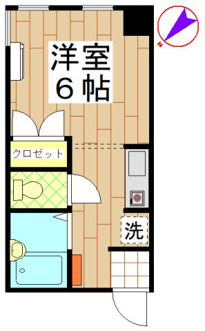 【間取り】 | 女性限定・オートロック付です