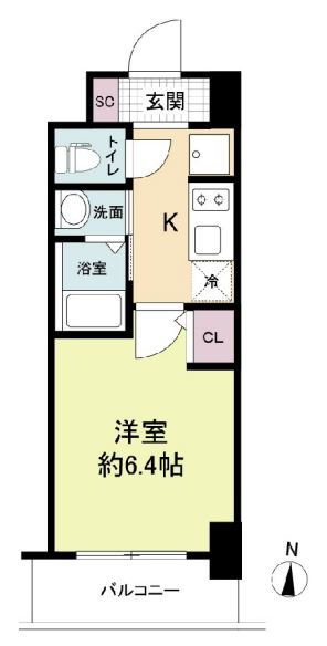 ジオエント福島野田の間取り