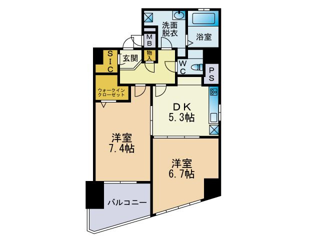 【間取り】 | コンソラトゥール博多