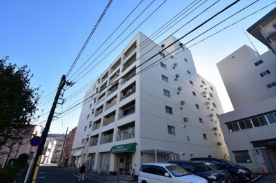【外観】 | 日清横浜第一コーポ | 総戸数６９戸、昭和４８年１０月築、管理人は日勤勤務につき管理体制良好です♪