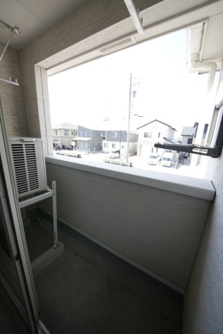 スカイコーポKTのバルコニー