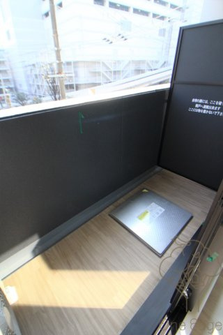 ジオエント福島野田のバルコニー