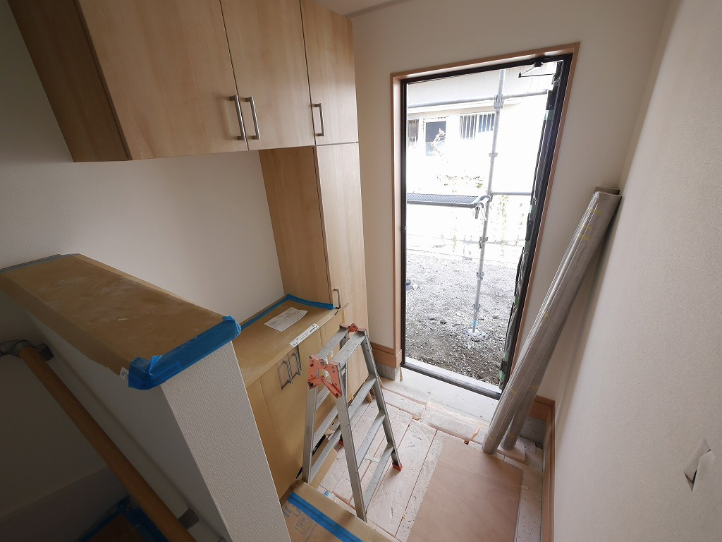 高津橋戸建３号地の玄関