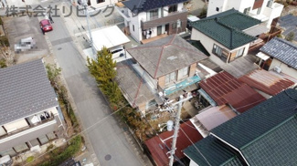 【外観】 | 甲府市千塚4丁目 中古戸建 敷地面積64坪・整形地・前面道路幅5ｍ | 甲府市千塚4丁目　敷地面積213.62平米（64.62平米）　整形地・北側隣地通路の為、開放感が御座います。