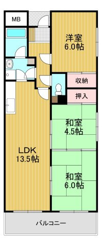 セルサス和泉の間取り