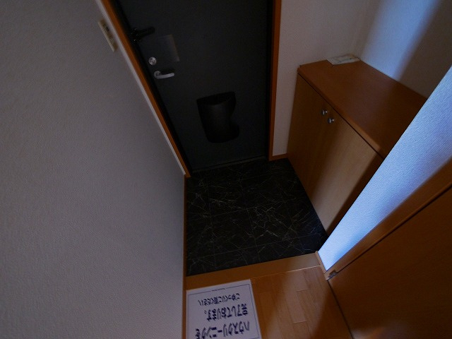 アンシャンテ宮の森Ⅴの玄関|ゆったりとした玄関です