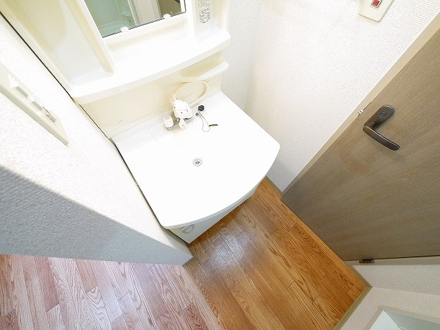 セジュール筒井の洗面所|スペースが確保できる洗面所です