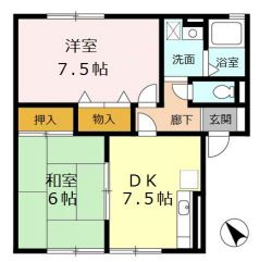 エスペランサの間取り