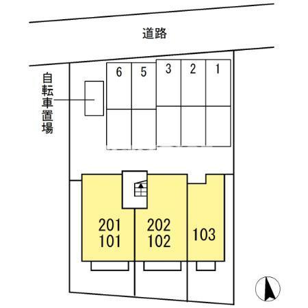 グリーンエクセルの区画図