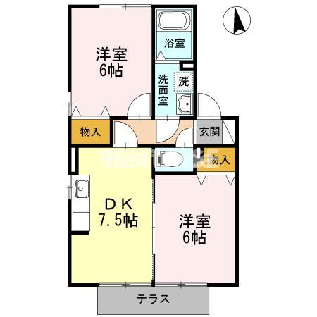 グリーンエクセルの間取り