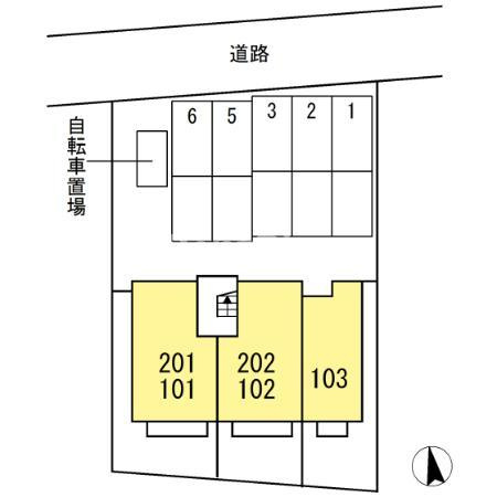 グリーンエクセルの区画図