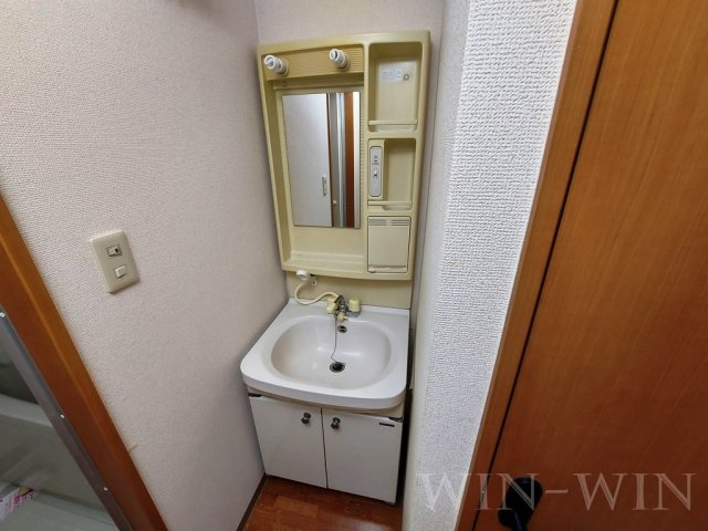 パーシモン大崎の独立洗面台