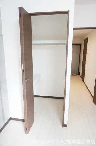 熊本市東区神水本町の賃貸マンションの収納