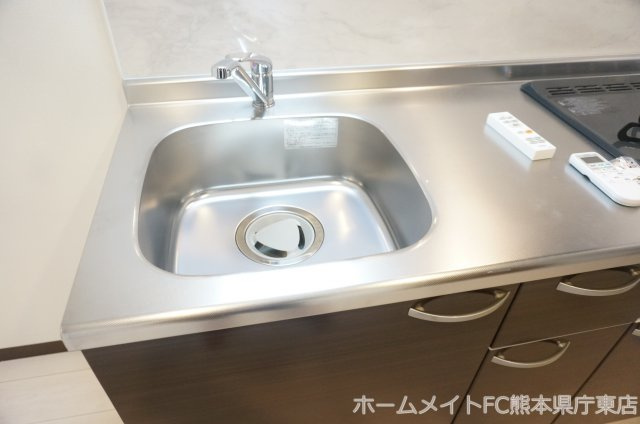 熊本市東区神水本町の賃貸マンションのキッチン