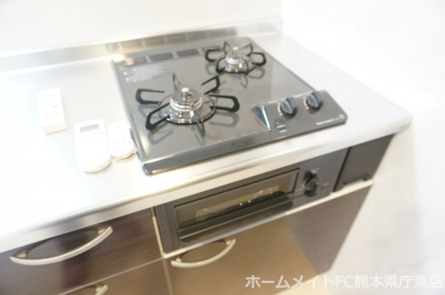 熊本市東区神水本町の賃貸マンションのキッチン