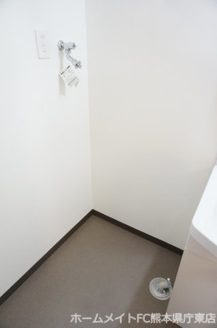 熊本市東区神水本町の賃貸マンションの洗面所