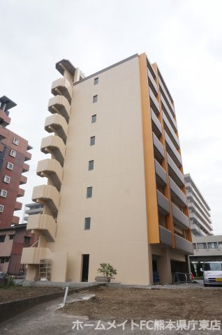 熊本市東区神水本町の賃貸マンションの外観