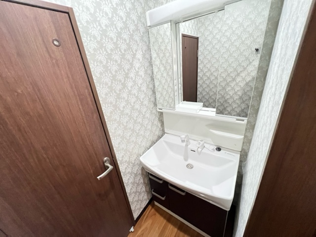 ジャパン幸ビルの独立洗面台