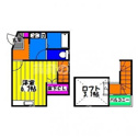 【間取り】 | プラムガーデン大橋駅前の間取り