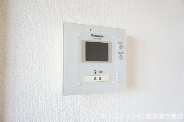 熊本市東区小峯３丁目のアパートのセキュリティ